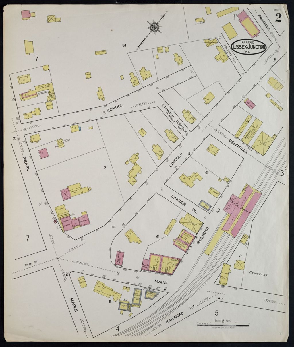 Miniature of Essex Junction 1922, sheet 02