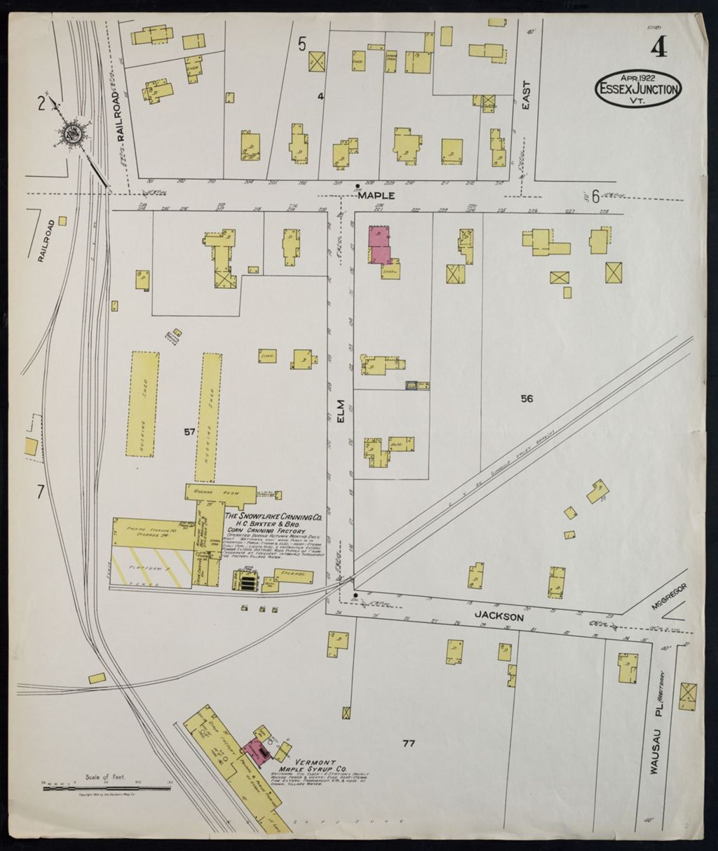 Miniature of Essex Junction 1922, sheet 04