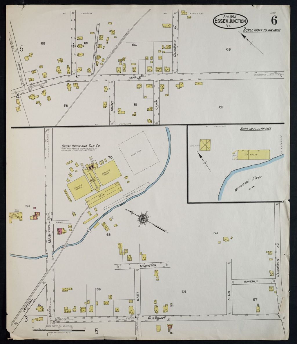 Miniature of Essex Junction 1922, sheet 06