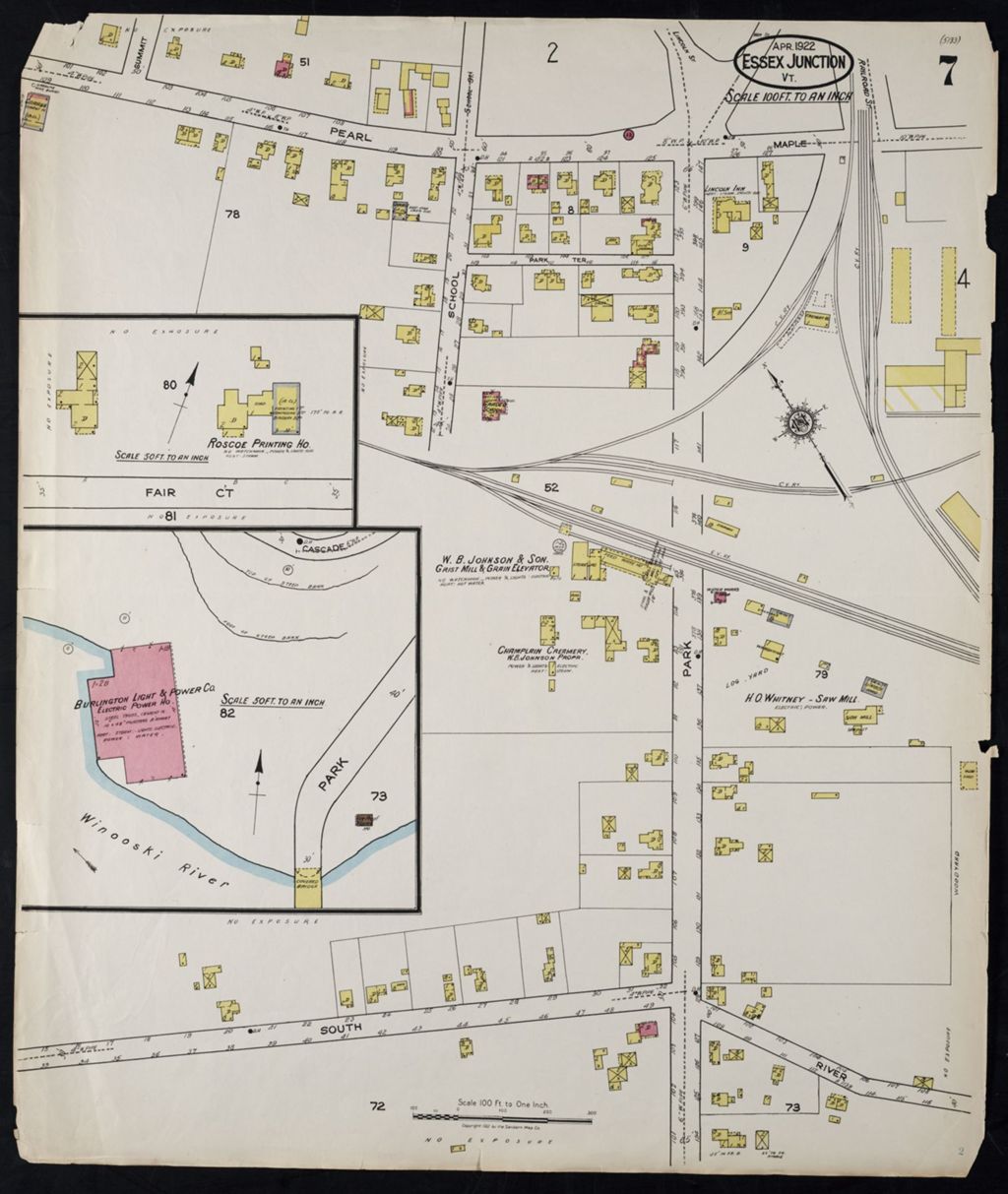 Miniature of Essex Junction 1922, sheet 07