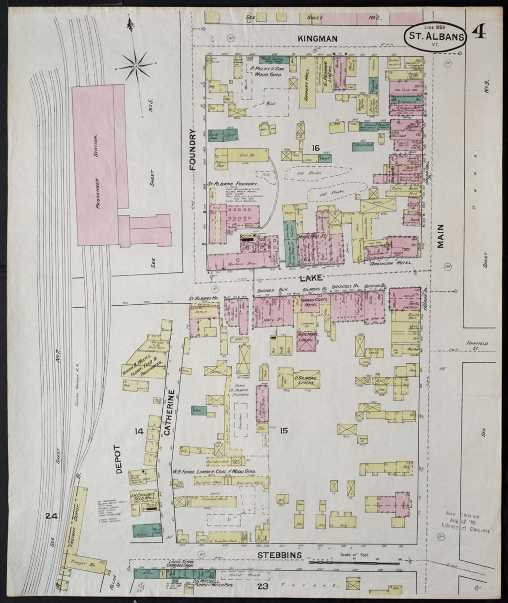 Miniature of Saint Albans 1889, sheet 04