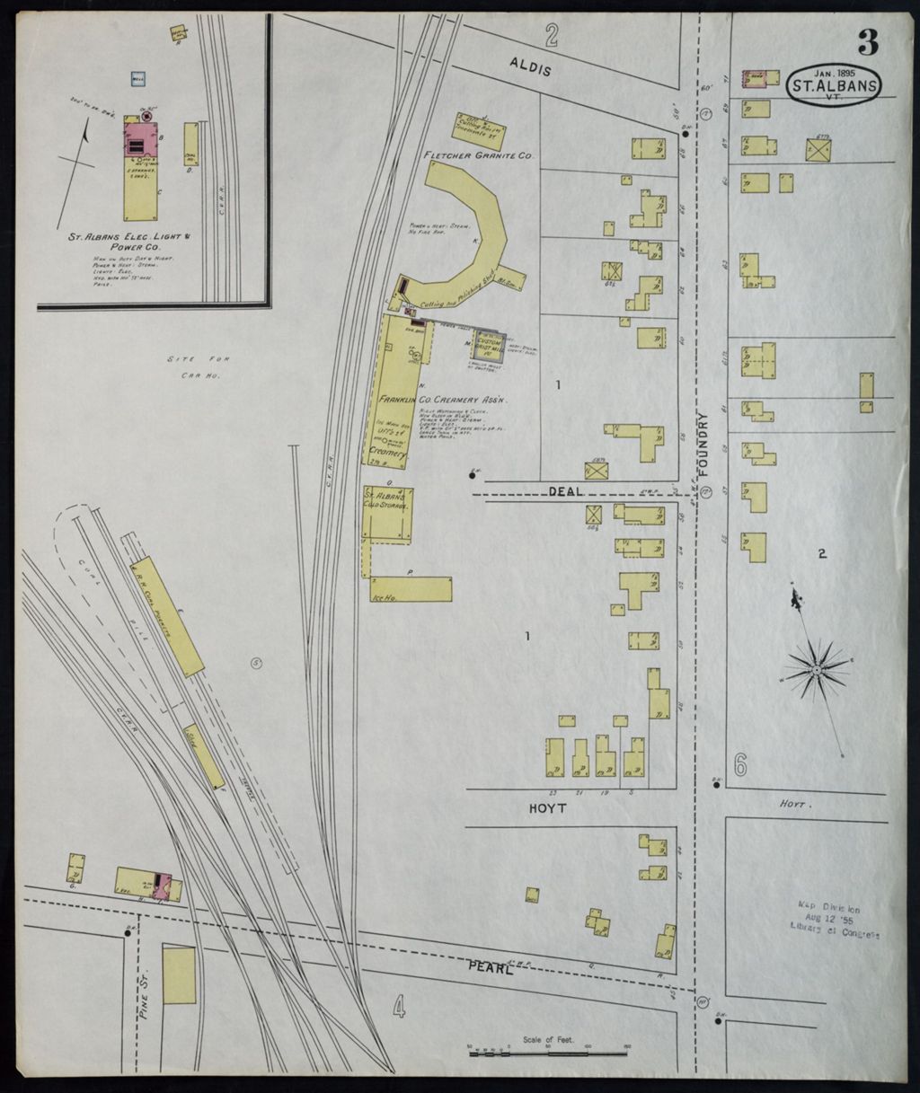 Miniature of Saint Albans 1895, sheet 03