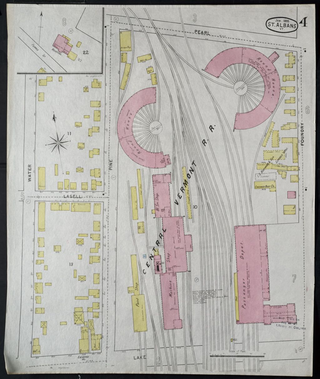 Miniature of Saint Albans 1895, sheet 04