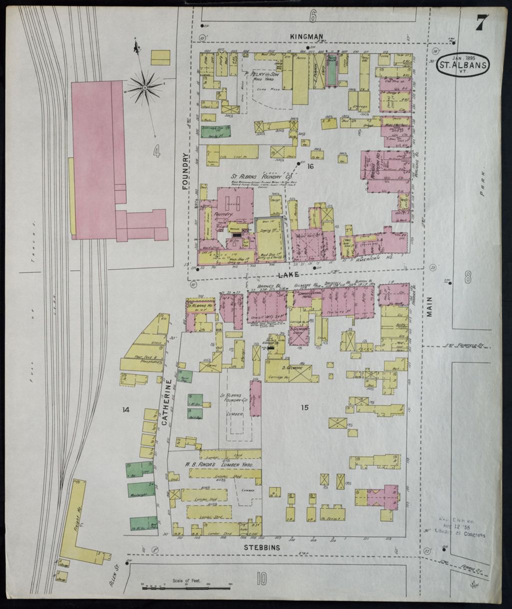 Miniature of Saint Albans 1895, sheet 07