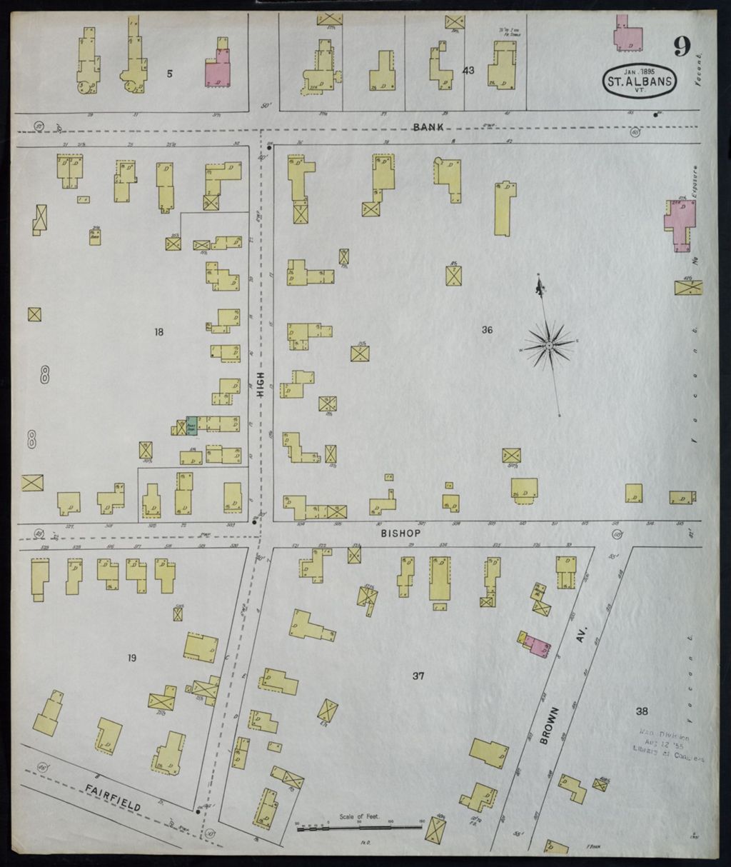 Miniature of Saint Albans 1895, sheet 09