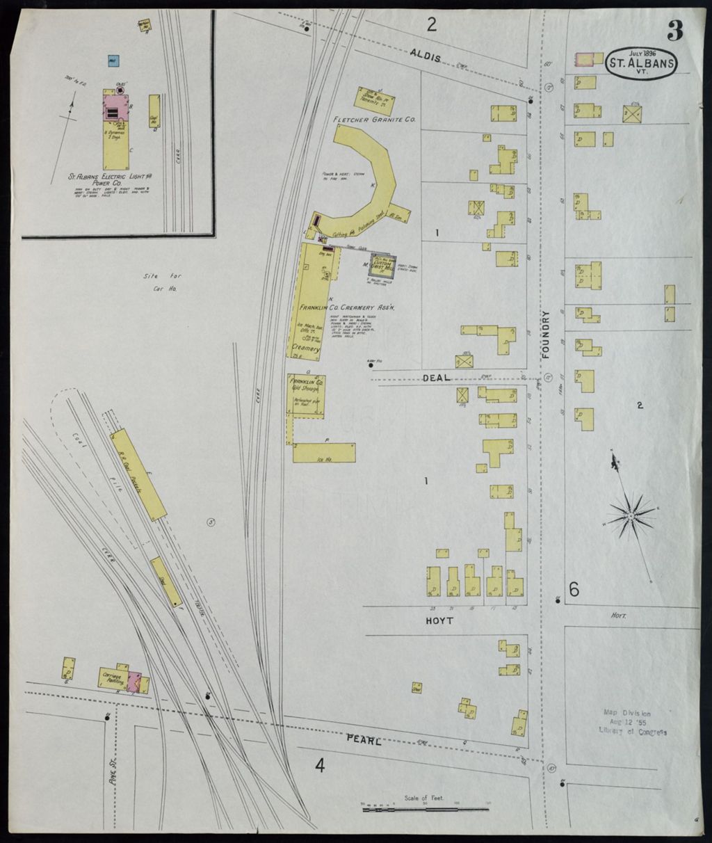 Miniature of Saint Albans 1896, sheet 03