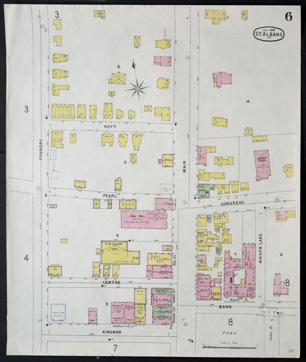 Miniature of Saint Albans 1896, sheet 06