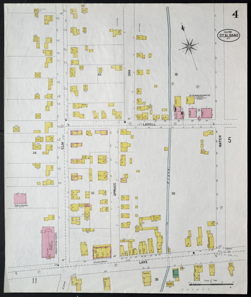 Miniature of Saint Albans 1901, sheet 04