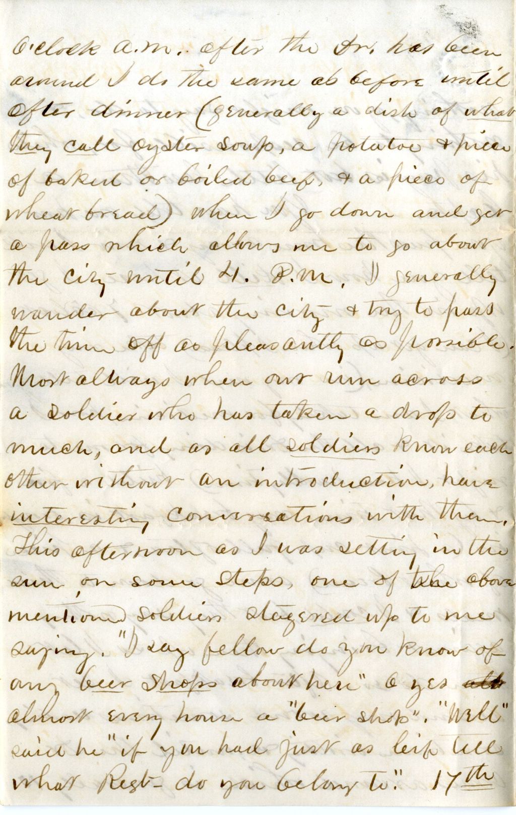 Miniature of Joseph Spafford to Mary Jane Spafford