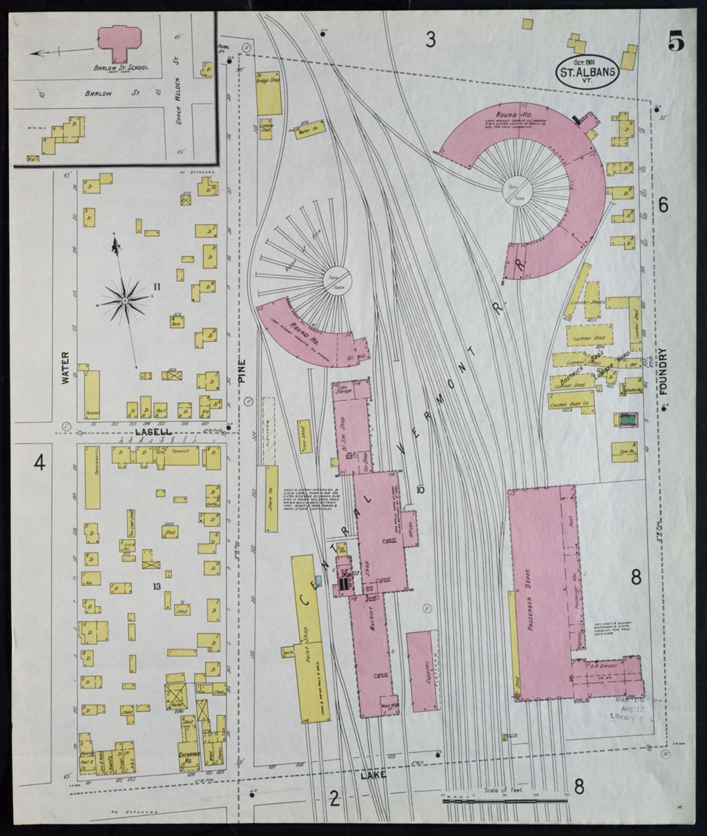 Miniature of Saint Albans 1901, sheet 05