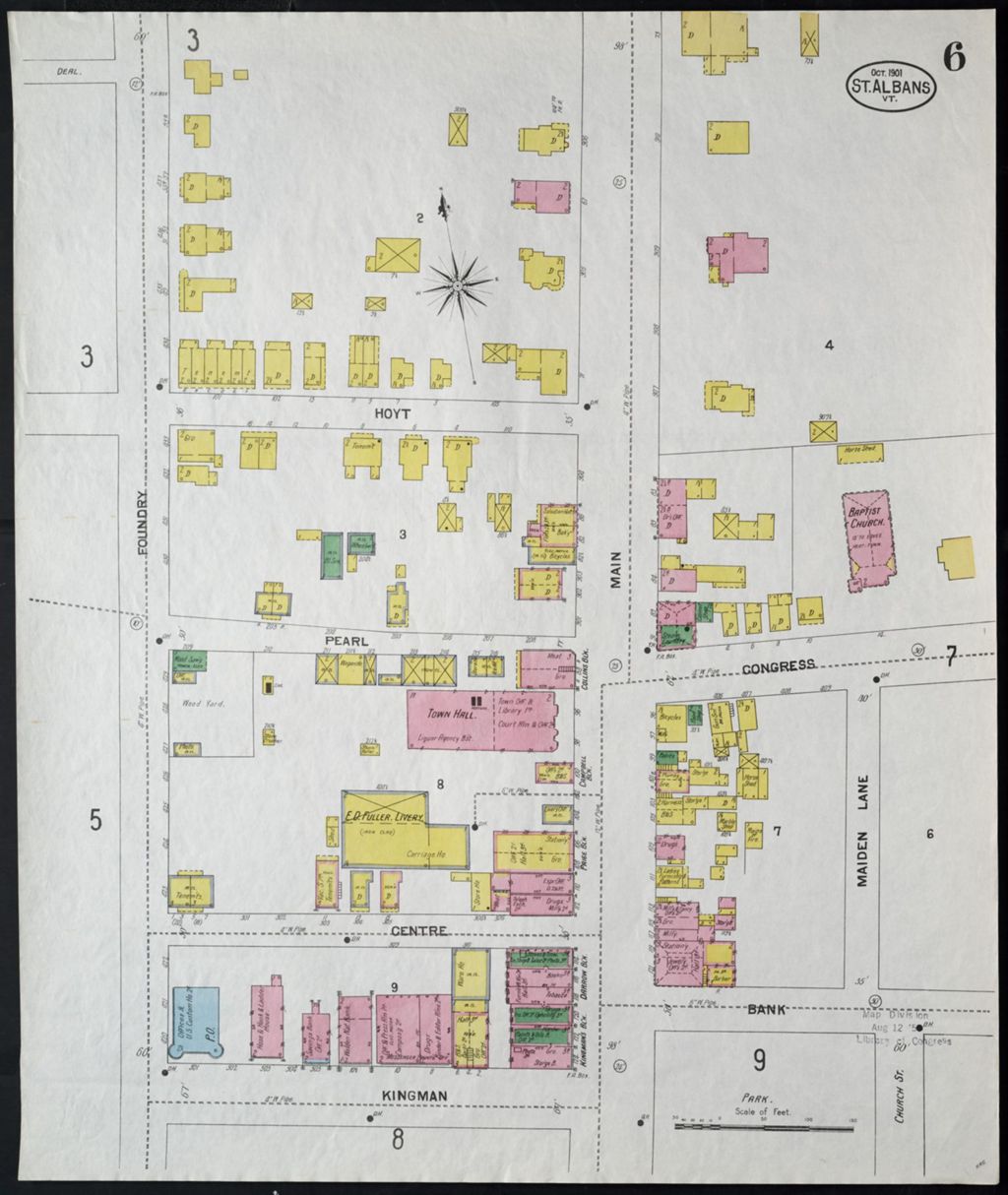 Miniature of Saint Albans 1901, sheet 06