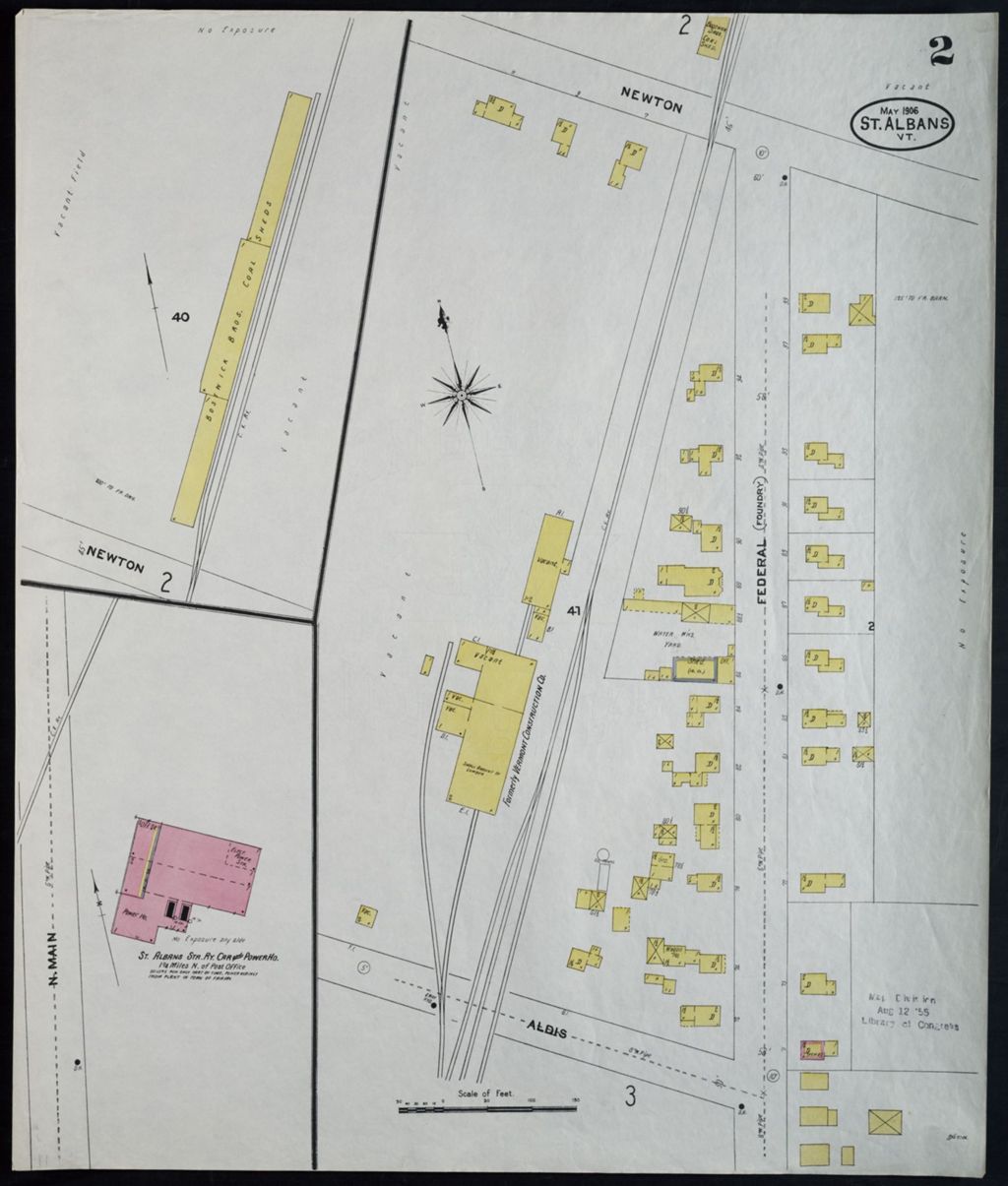 Miniature of Saint Albans 1906, sheet 02