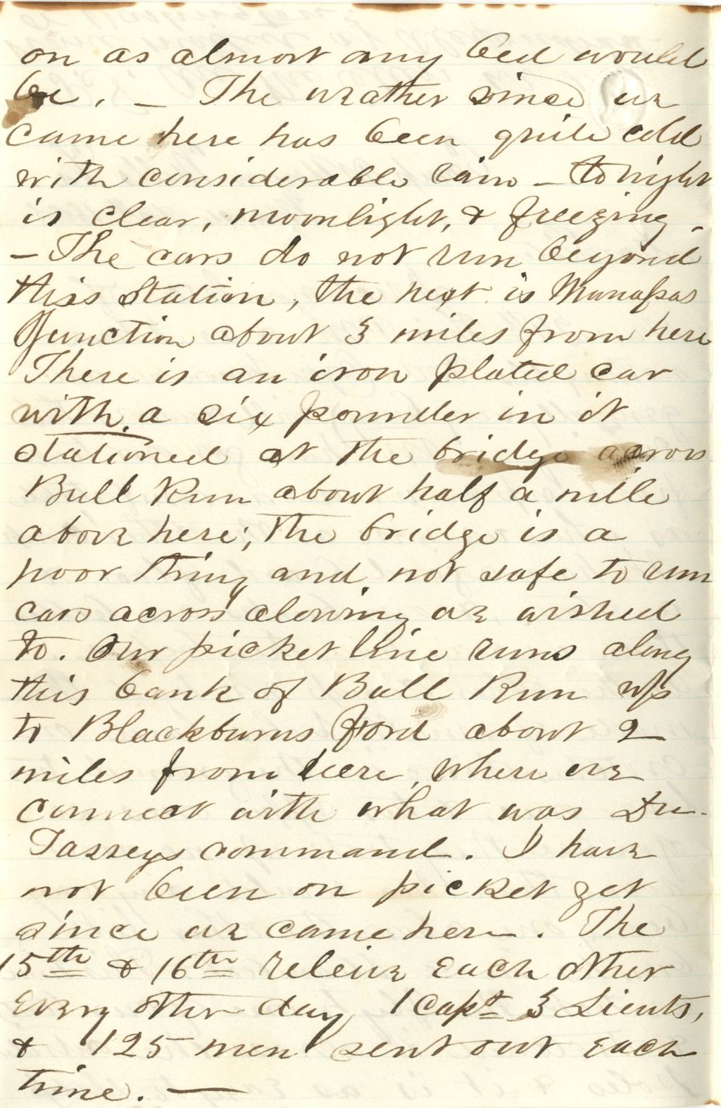 Miniature of Joseph Spafford to Mary Jane Spafford