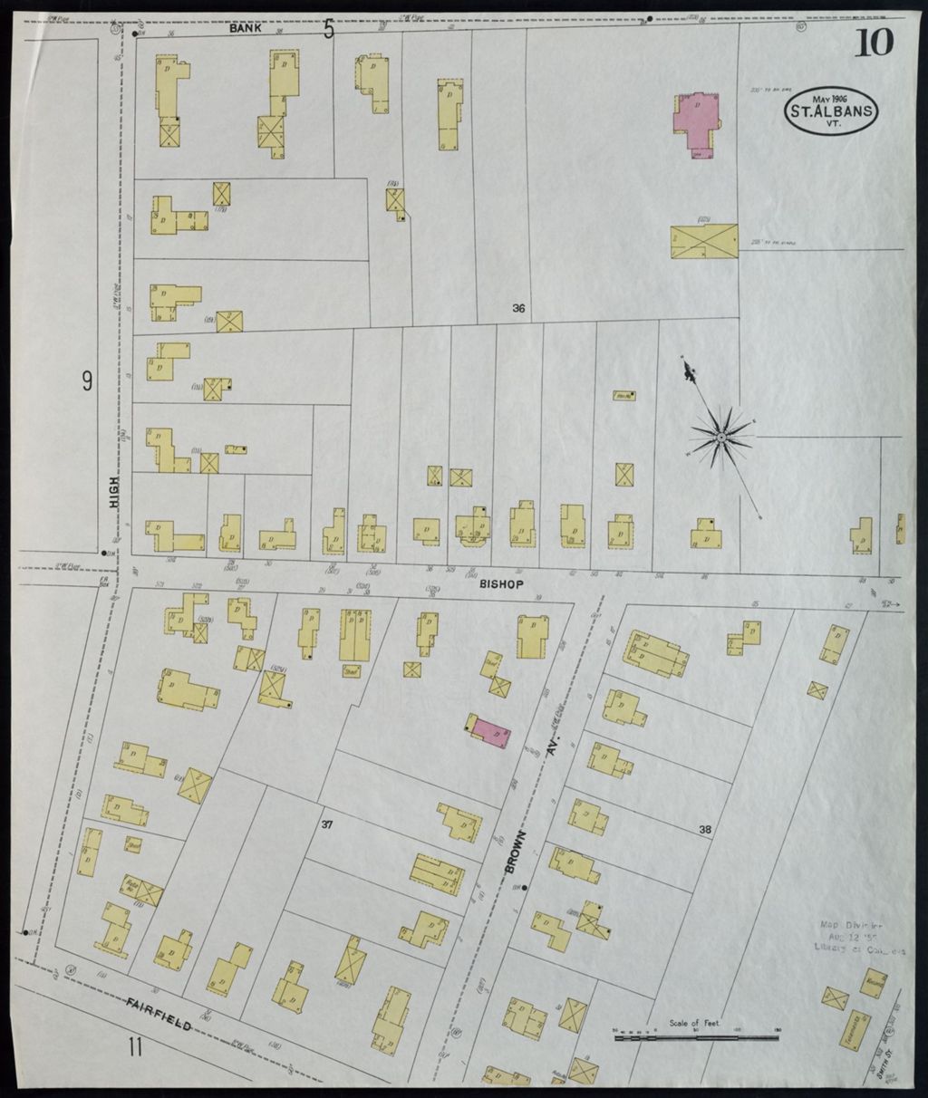 Miniature of Saint Albans 1906, sheet 10