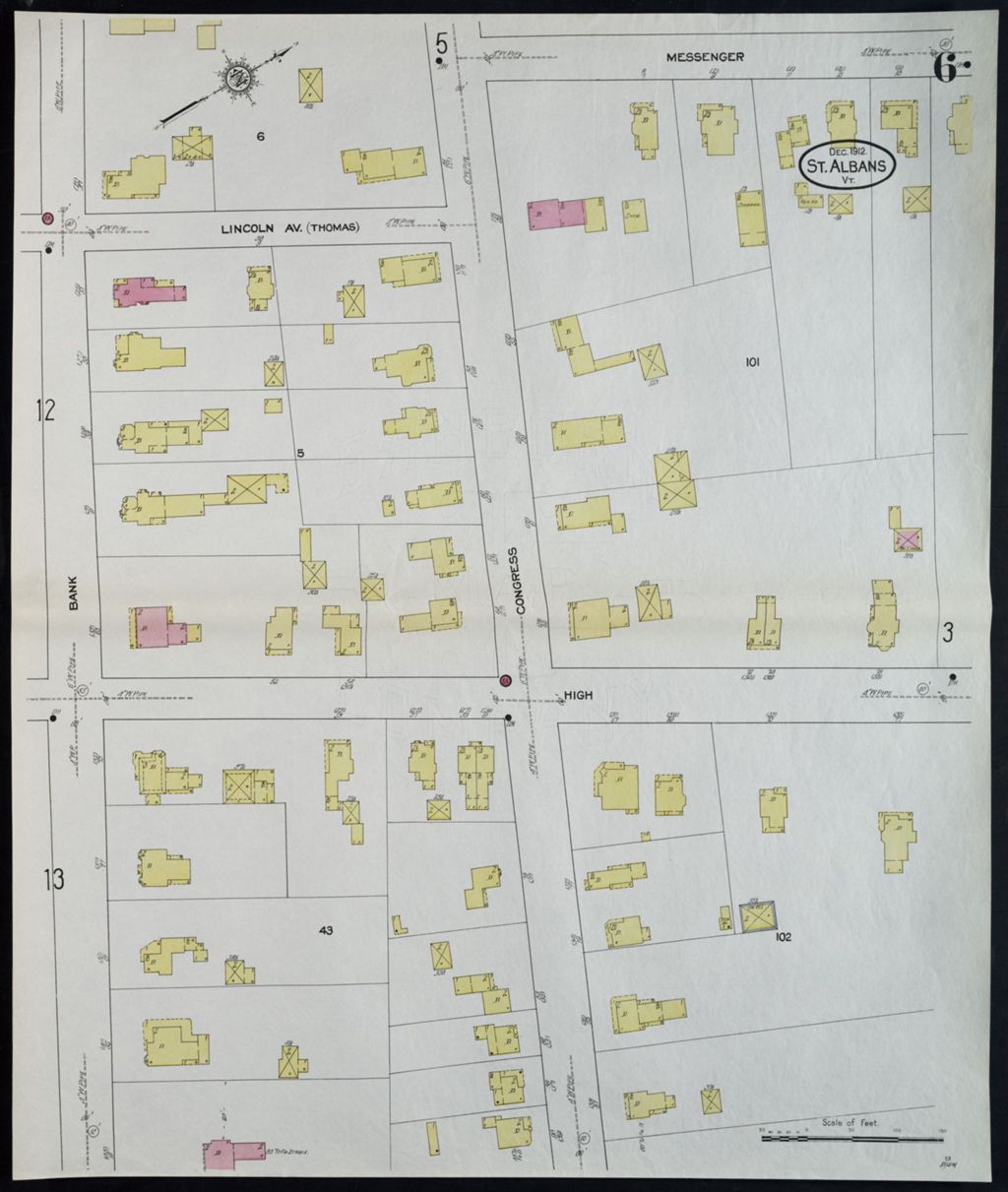 Miniature of Saint Albans 1912, sheet 06