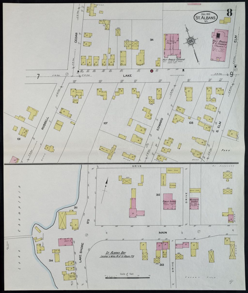 Miniature of Saint Albans 1912, sheet 08