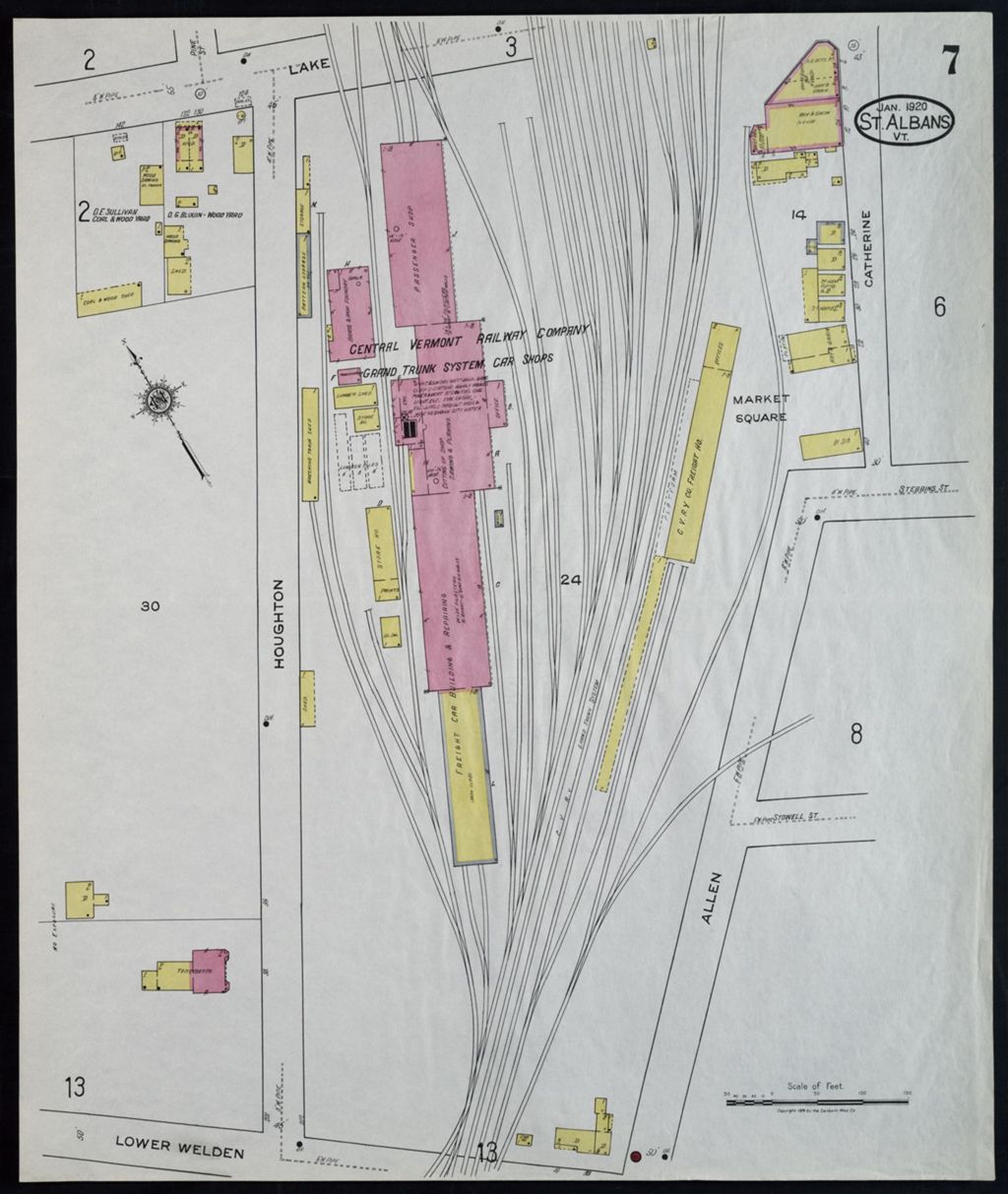 Miniature of Saint Albans 1920, sheet 07