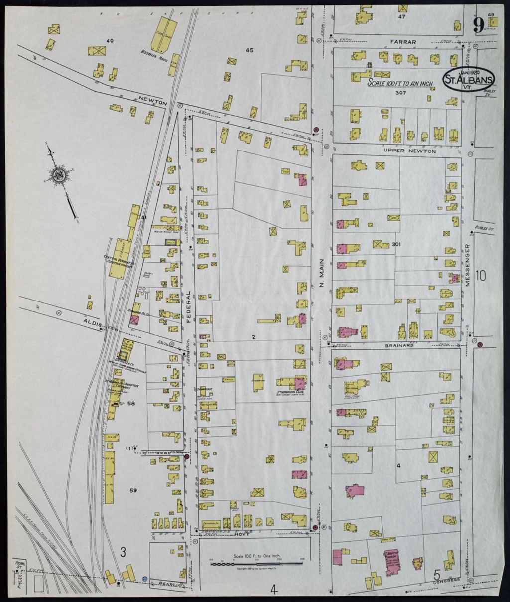 Miniature of Saint Albans 1920, sheet 09