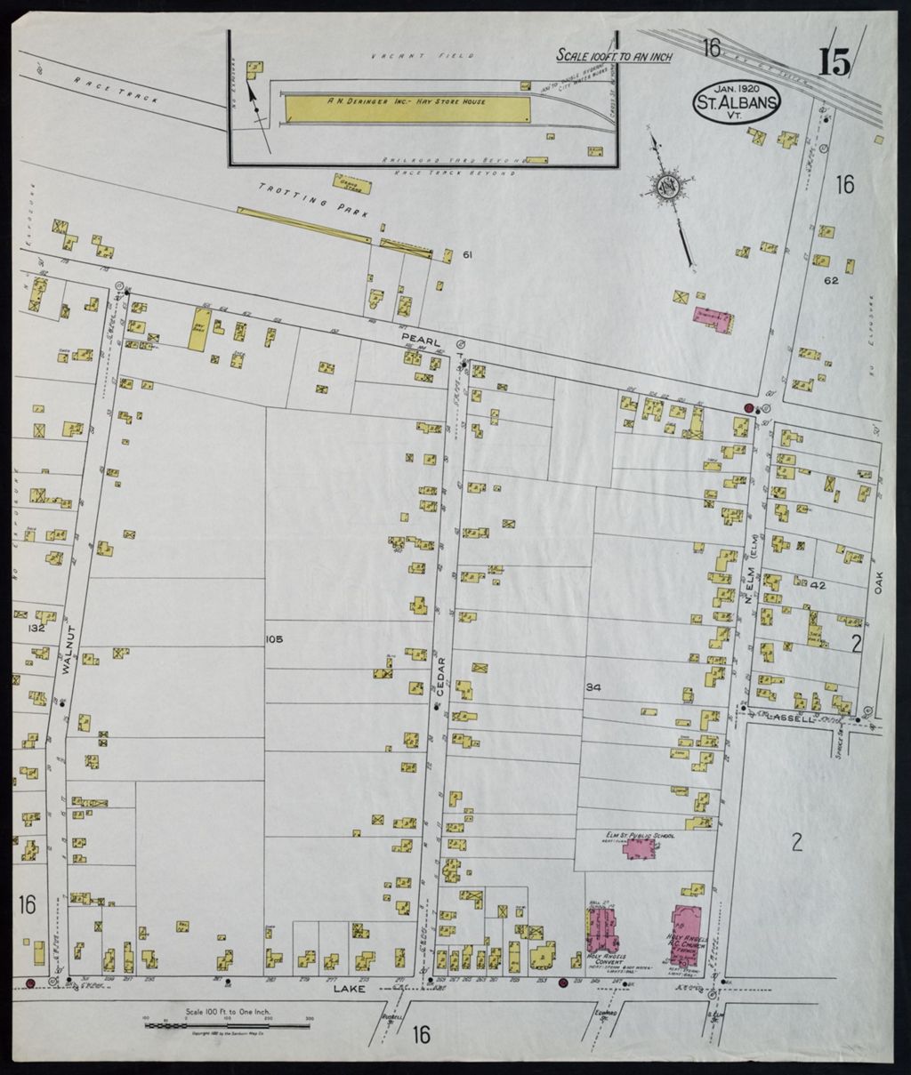 Miniature of Saint Albans 1920, sheet 15