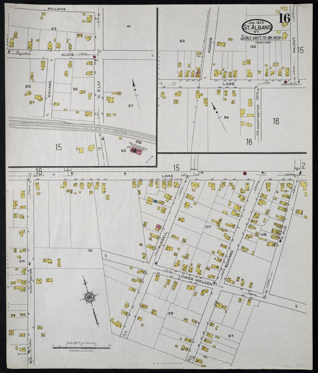 Miniature of Saint Albans 1920, sheet 16