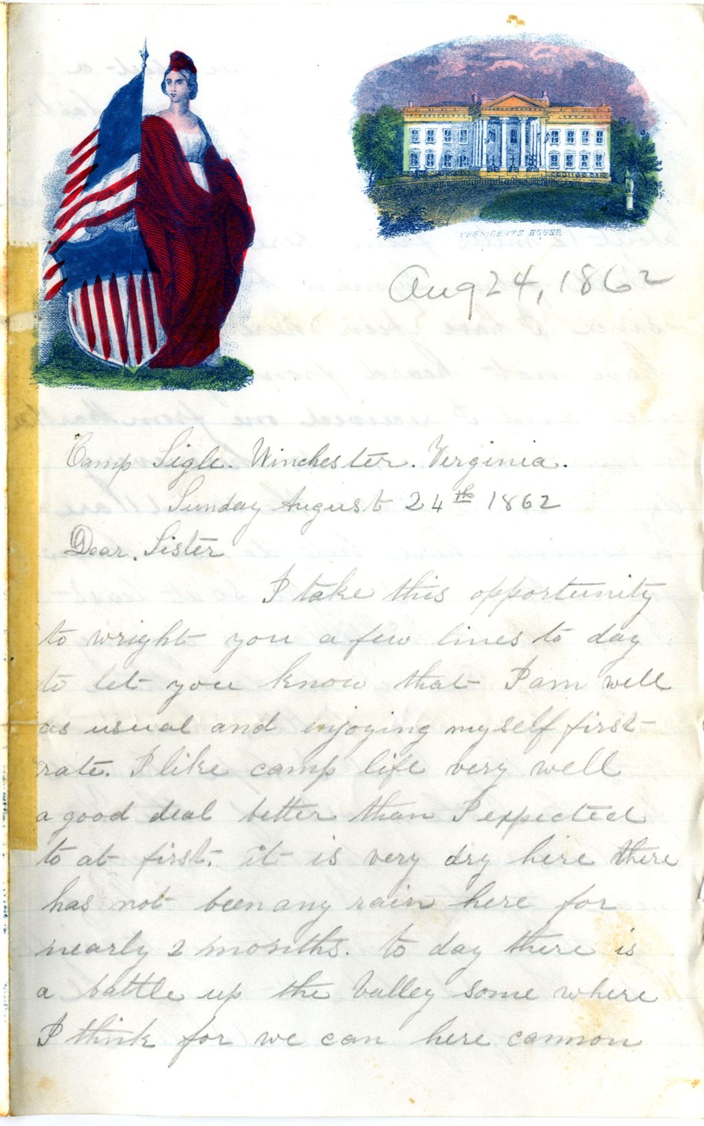 Miniature of Nathan A. Williams to Lois L. Williams