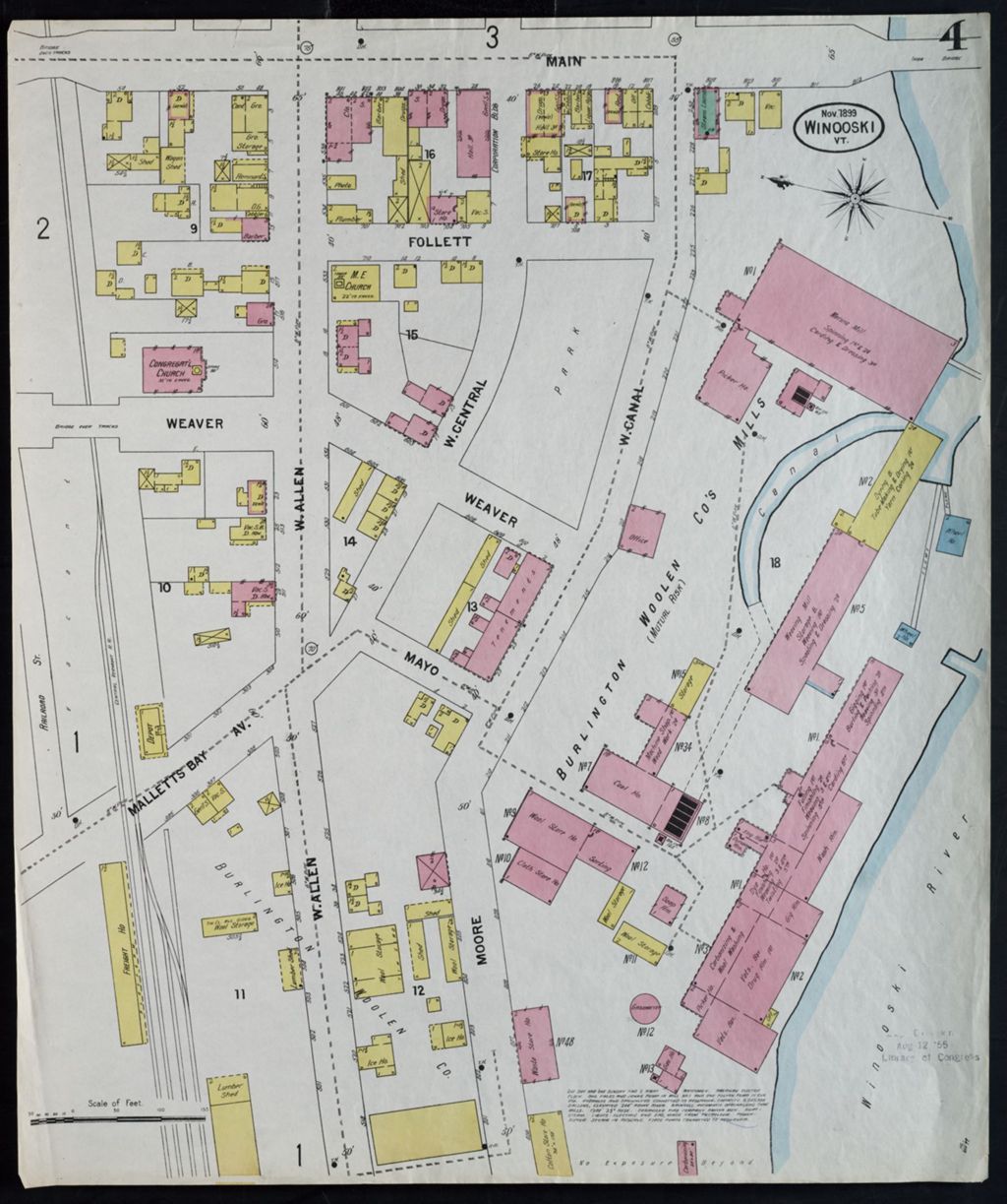 Miniature of Winooski 1899, sheet 04