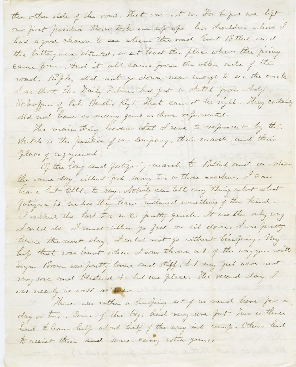 Miniature of Battle of Big Bethal, Va June 10th, 1861