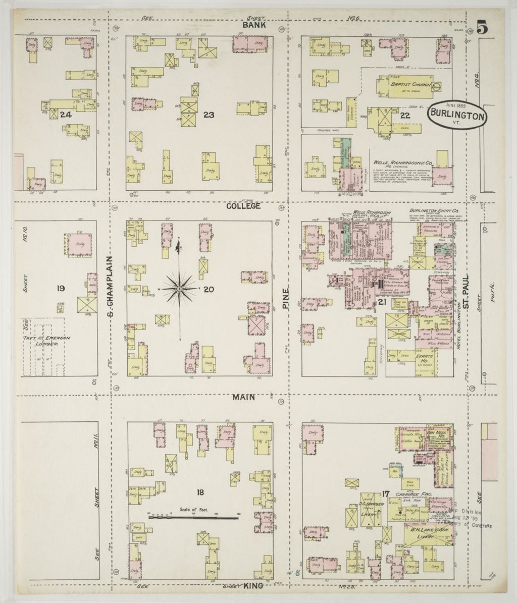 Miniature of Burlington 1889, sheet 05