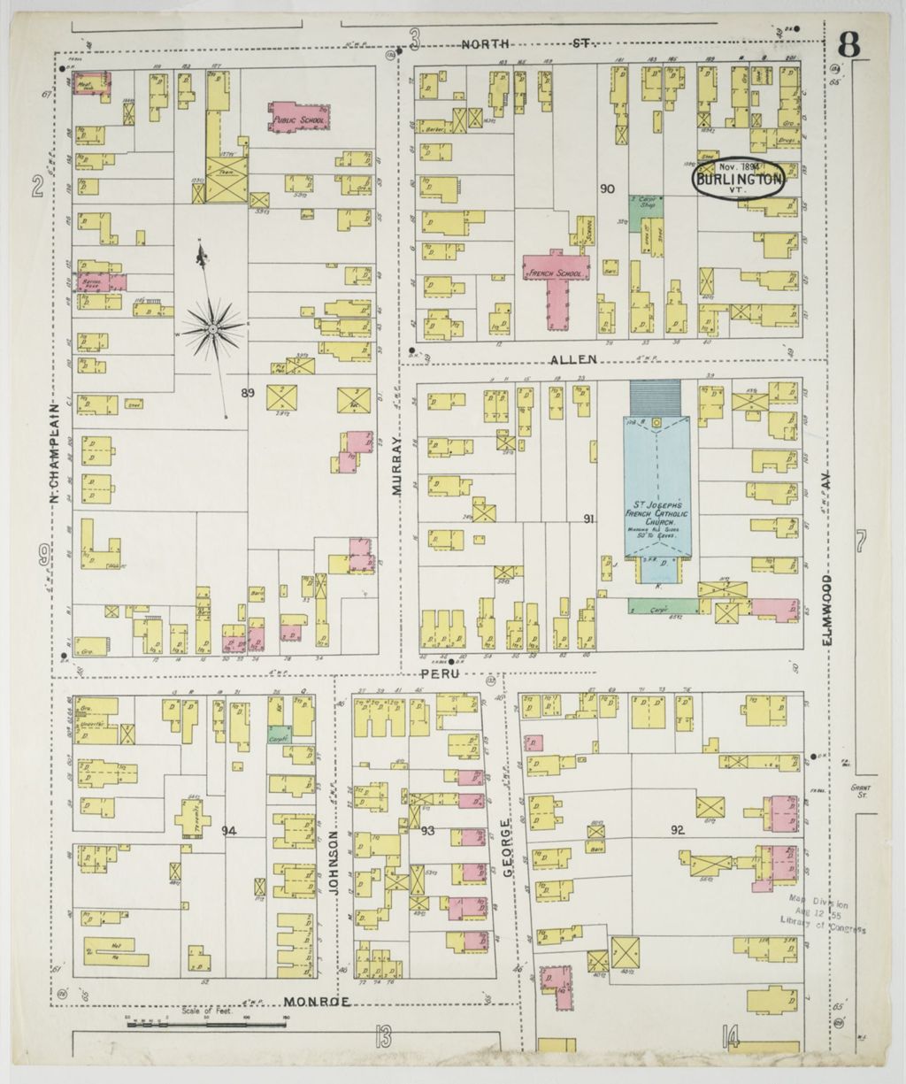 Miniature of Burlington 1894, sheet 08