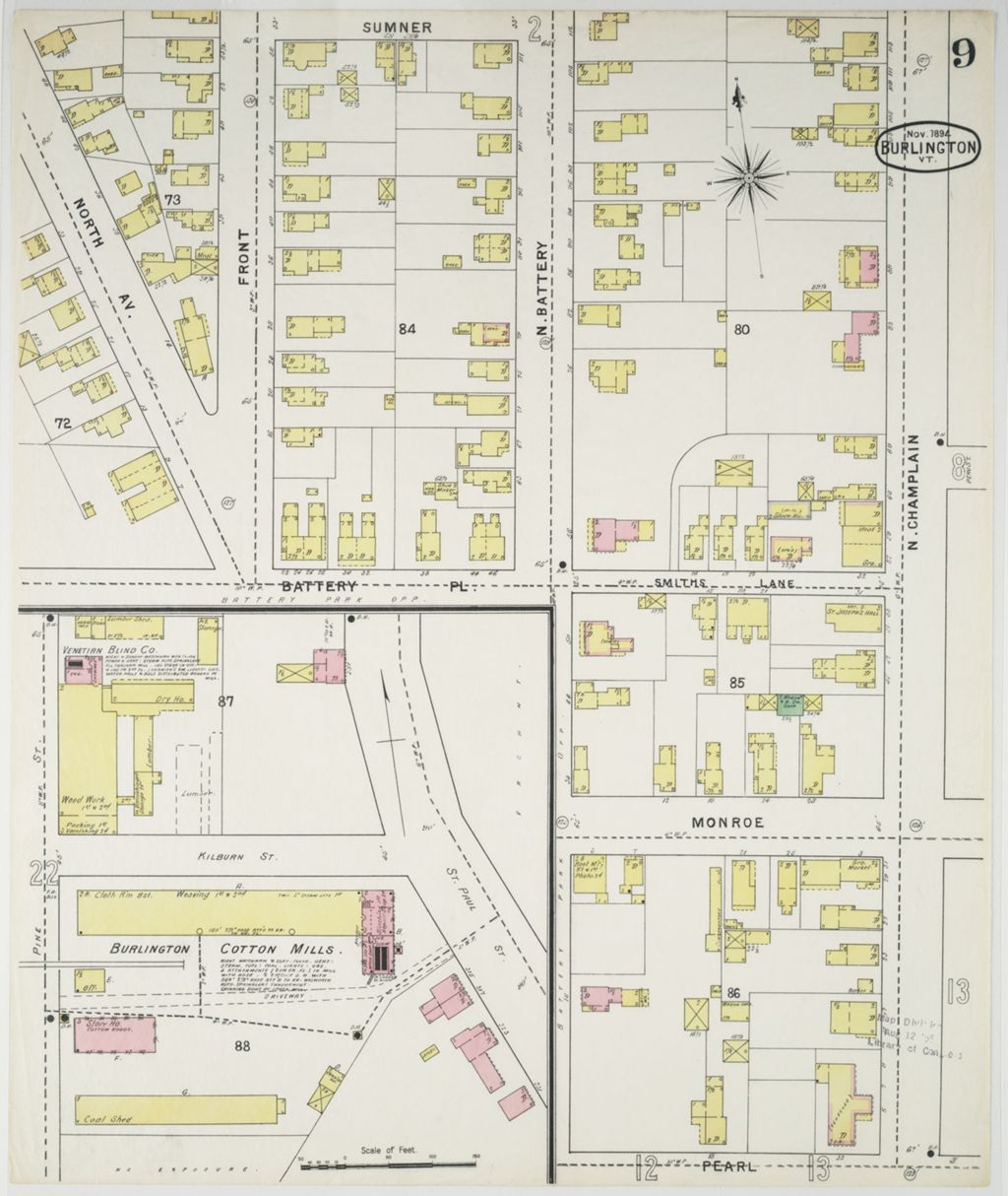 Miniature of Burlington 1894, sheet 09