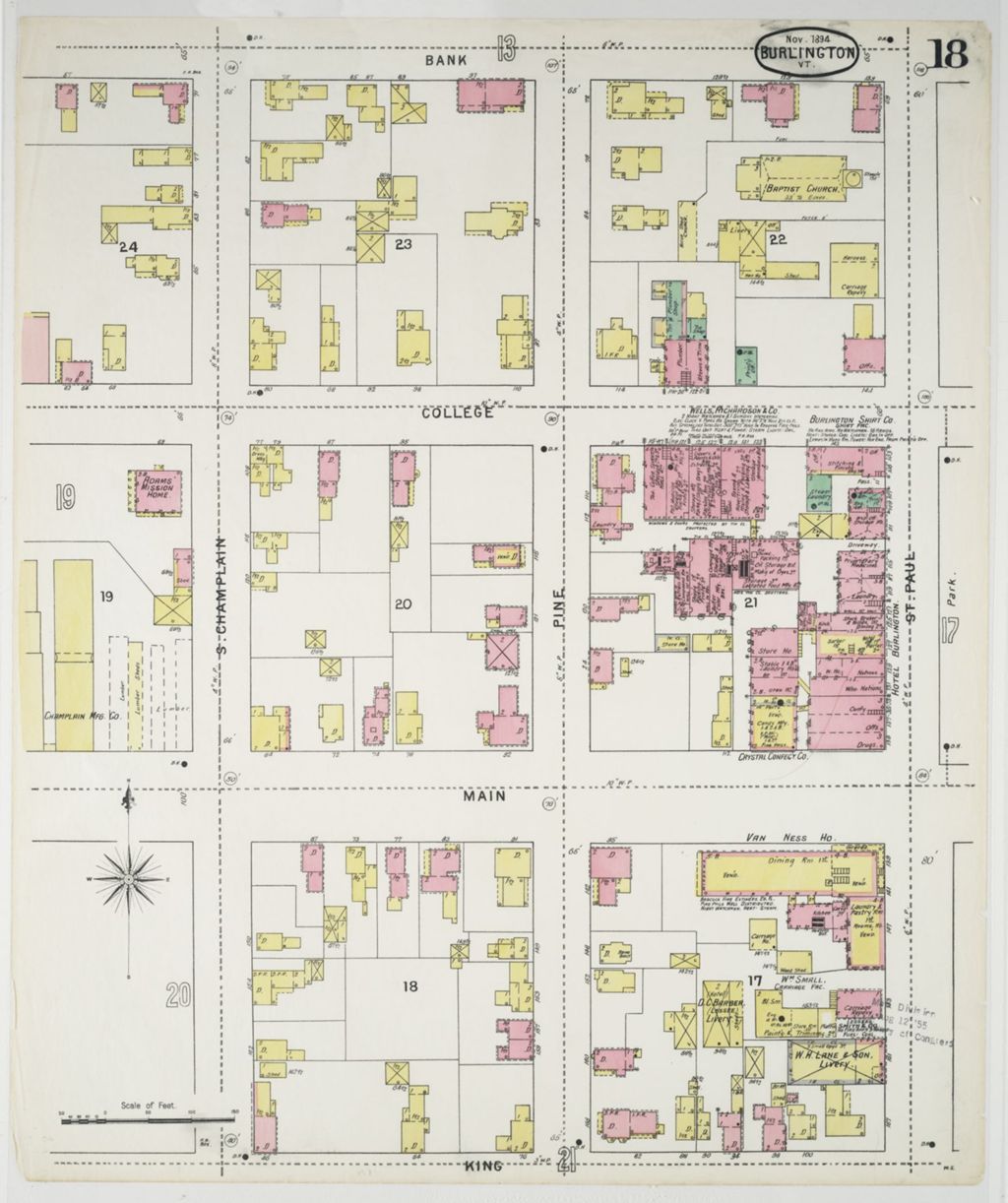 Miniature of Burlington 1894, sheet 18