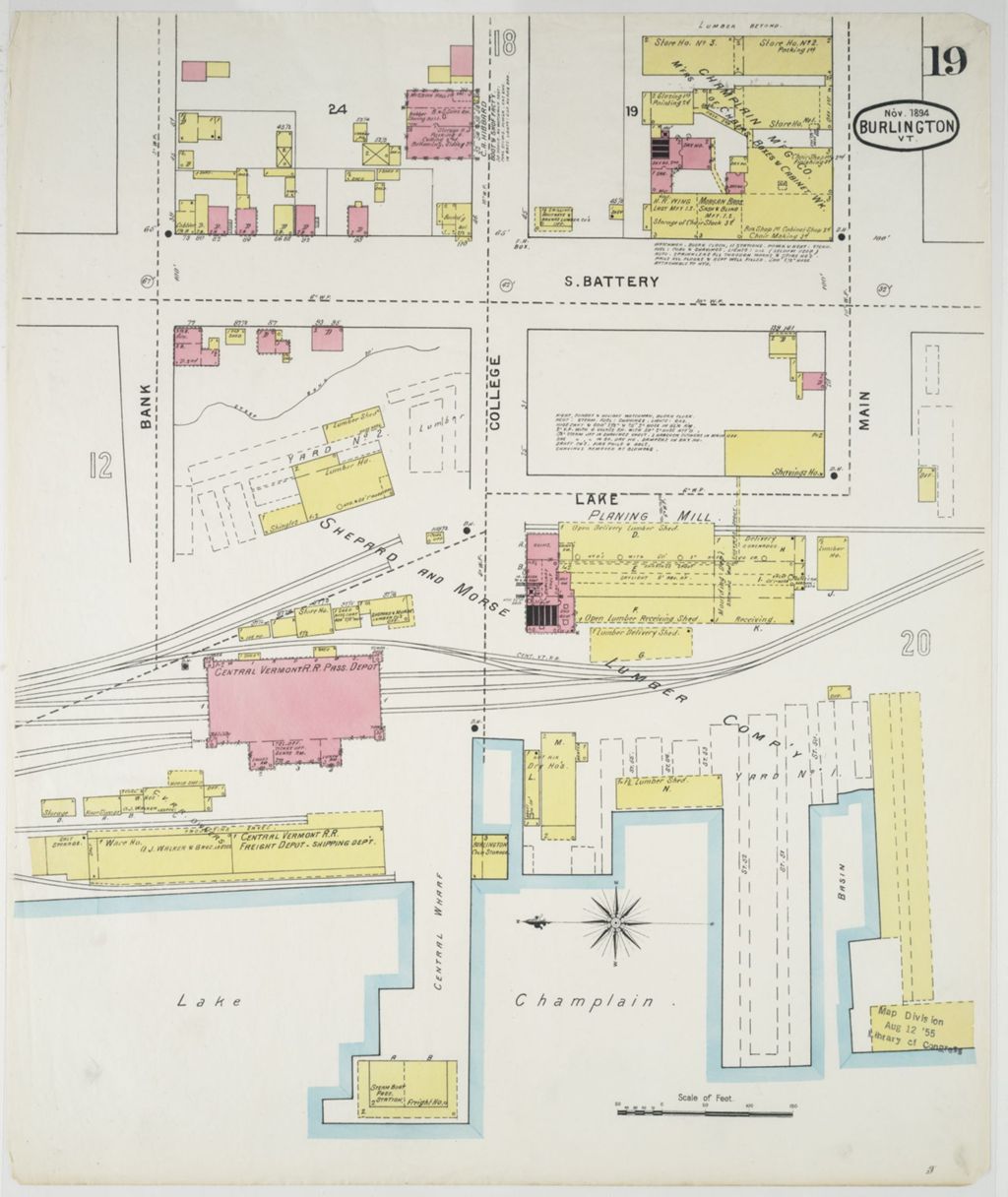 Miniature of Burlington 1894, sheet 19