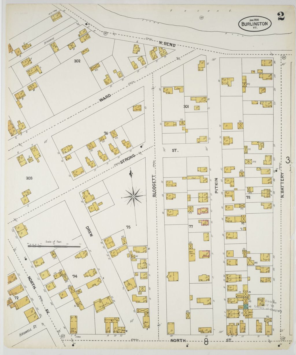 Miniature of Burlington 1900, sheet 02