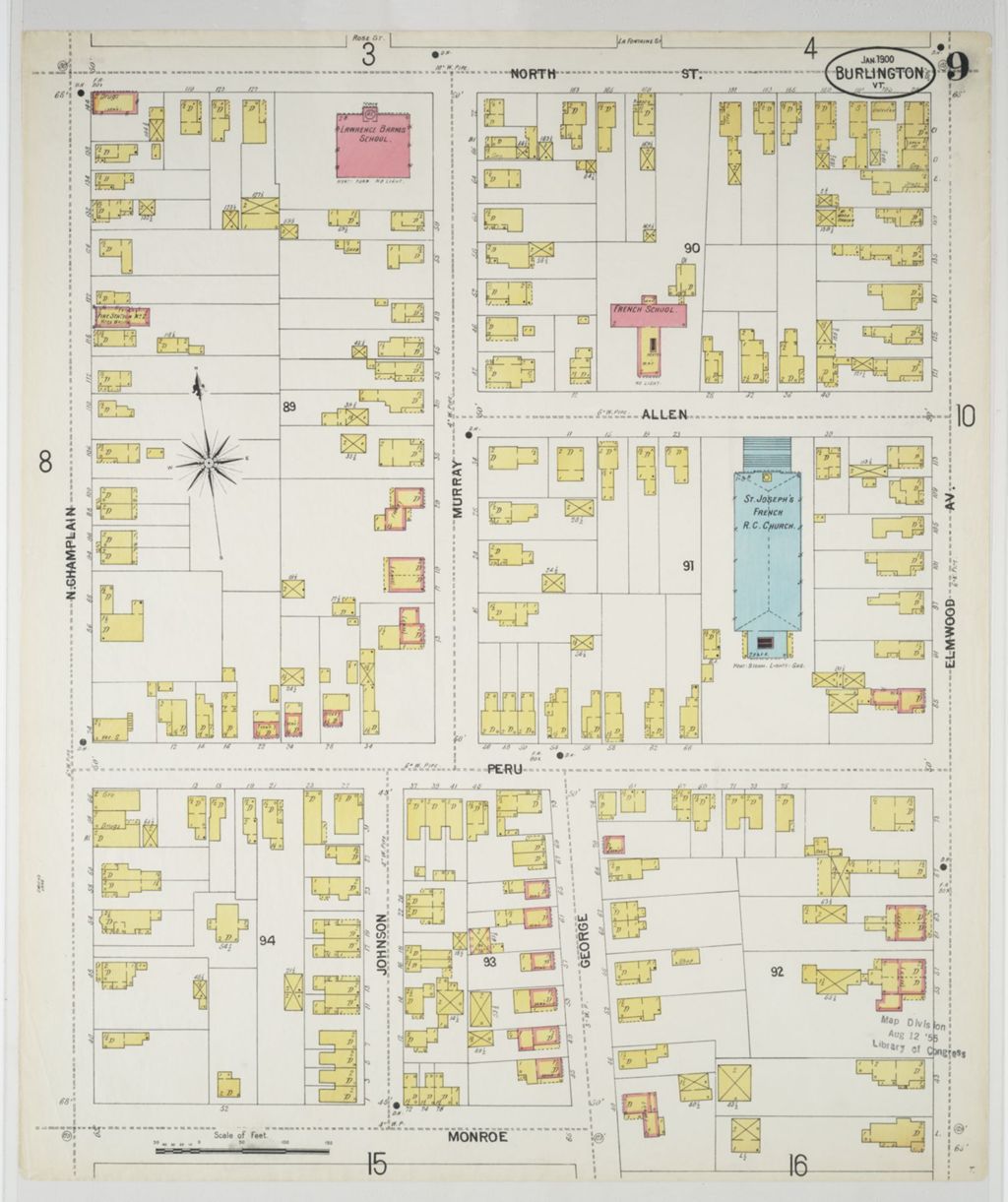 Miniature of Burlington 1900, sheet 09