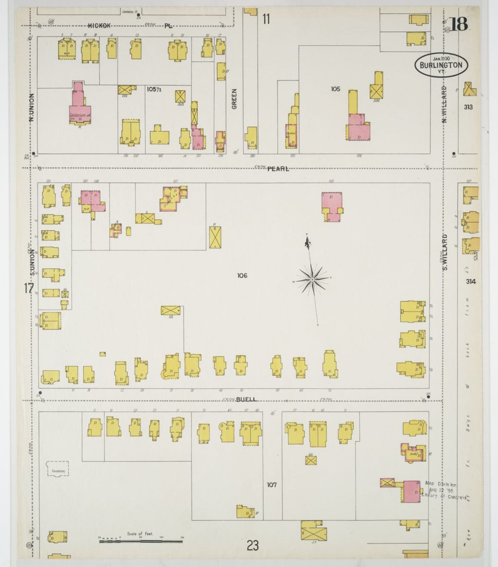 Miniature of Burlington 1900, sheet 18