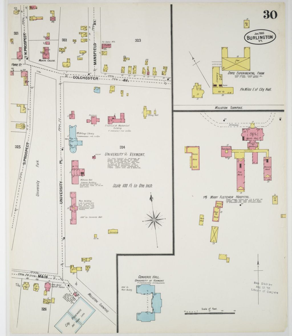 Miniature of Burlington 1900, sheet 30