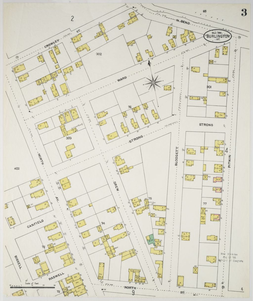 Miniature of Burlington 1906, sheet 03