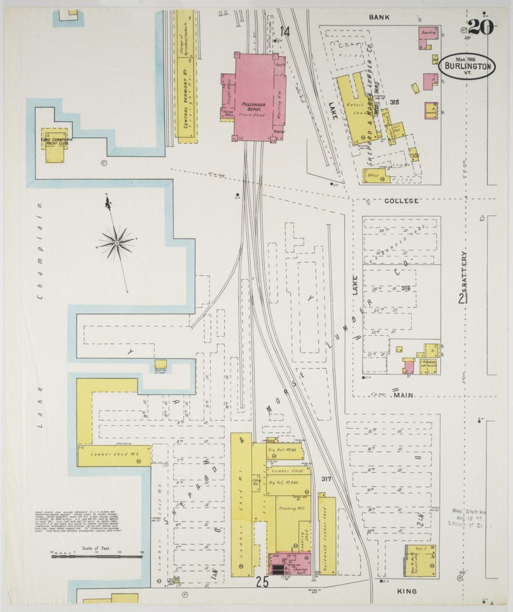 Miniature of Burlington 1906, sheet 20