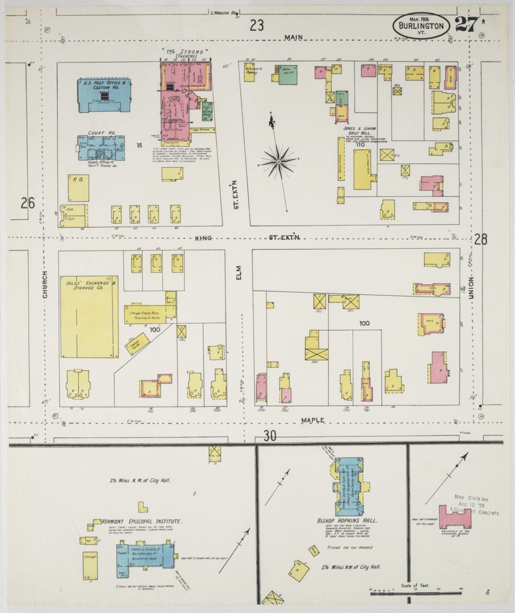 Miniature of Burlington 1906, sheet 27