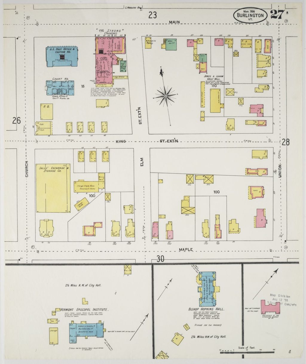 Miniature of Burlington 1906, sheet 27